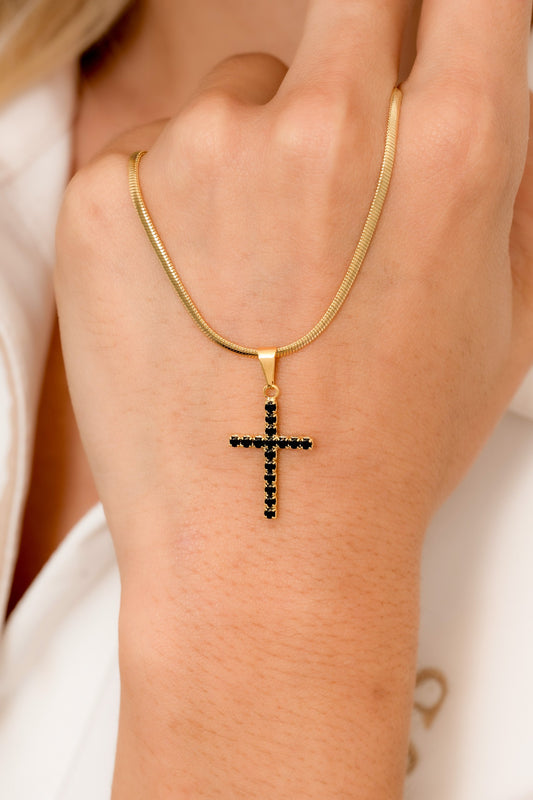 Cruz Swarovski Black