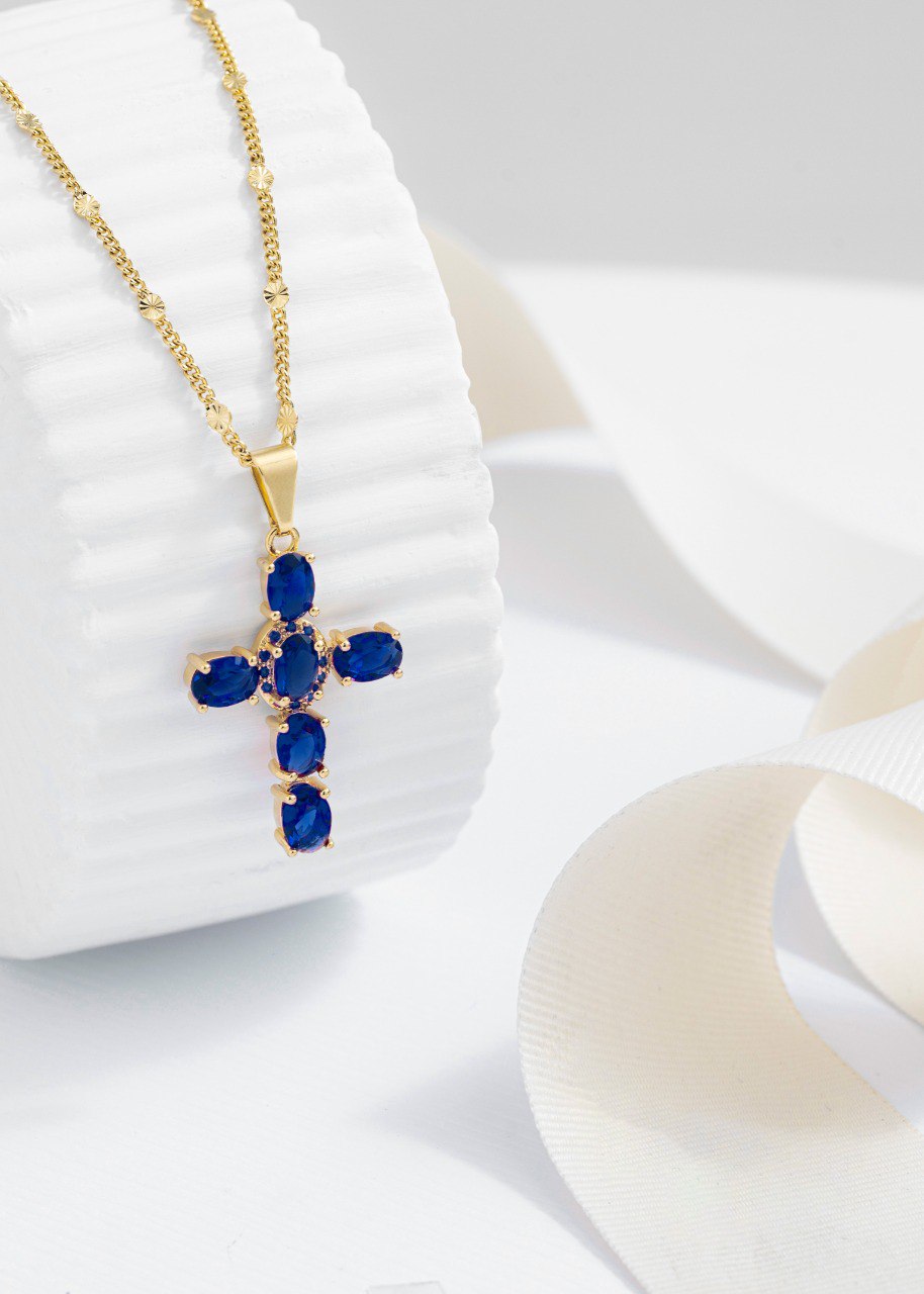 Cruz Swarovski Colores