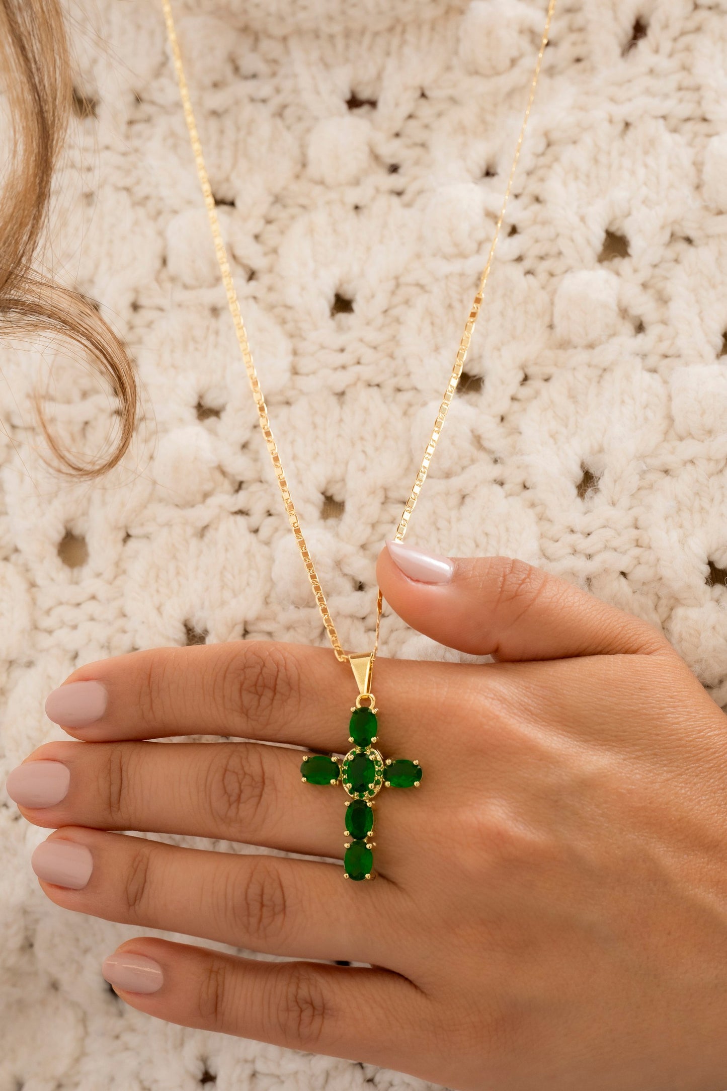 Cruz Swarovski Colores