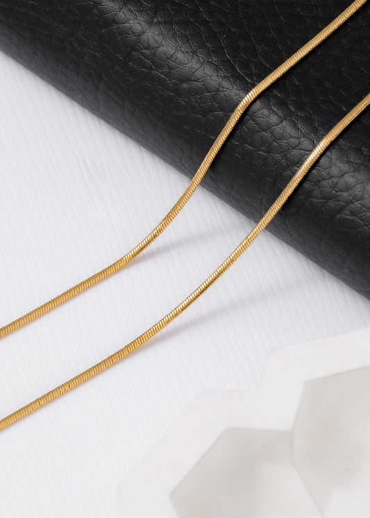 Cadena Serpiente Lisa 45cm