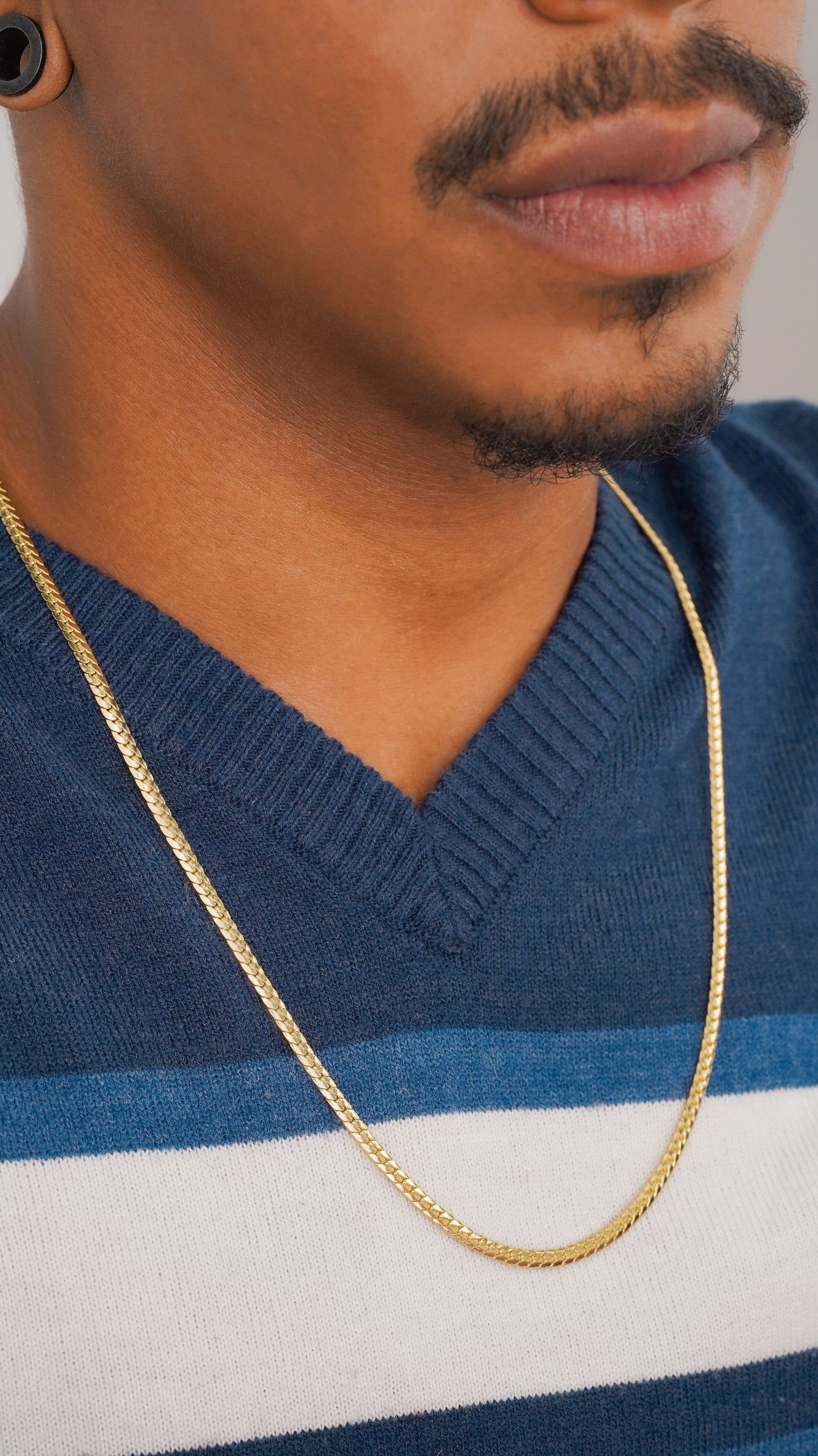 Cadena Serpiente Mediana 65cm